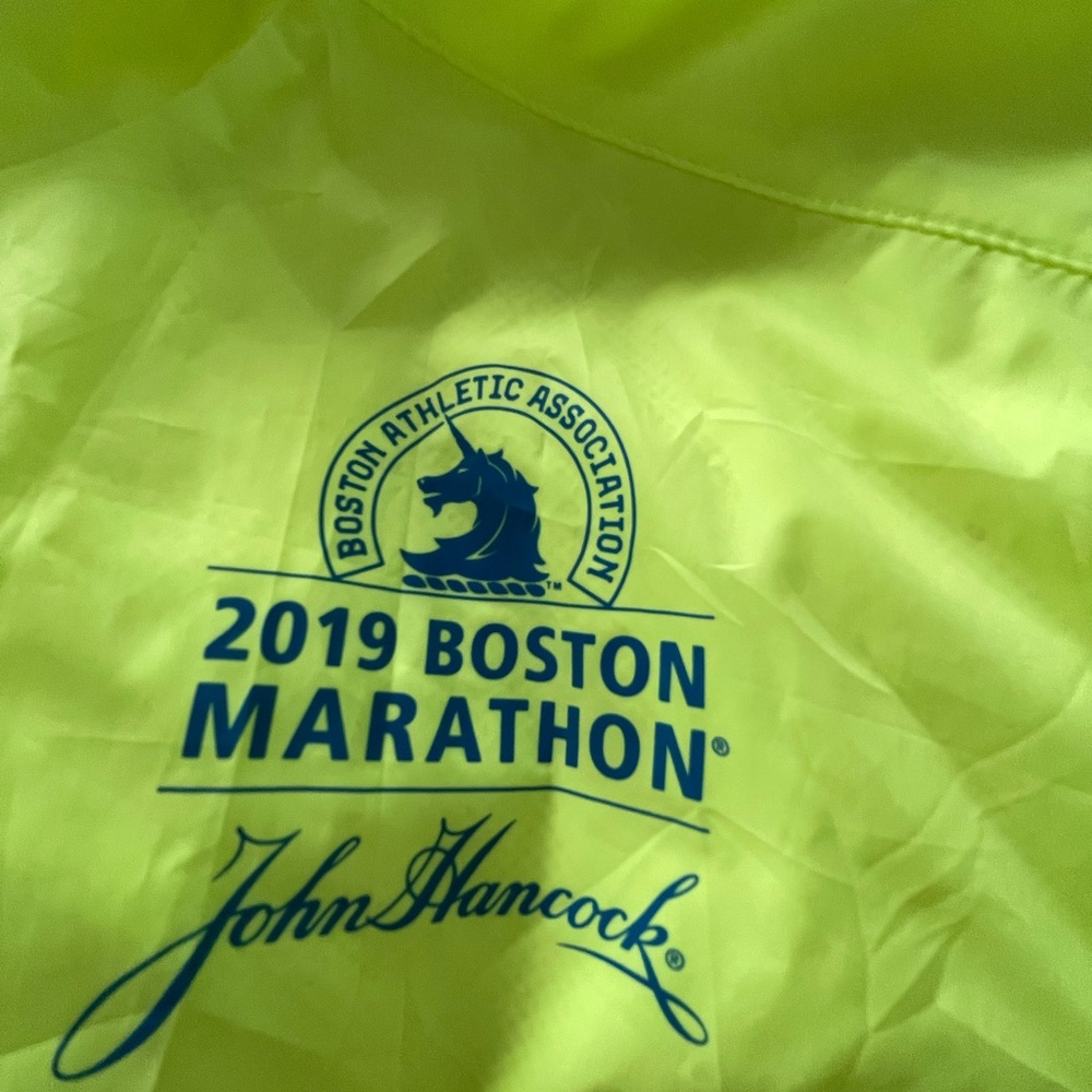 Authentic 2019 Boston Marathon Adidas jacket